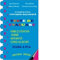 Teste de evaluare clasa a IV-a