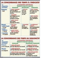 La concordance des temps a l'indicative. Les superlatifs (I). Le superlative relatif (duo). Plansa cu sipci de lemn