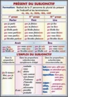 Present du sobjonctif. L'emploi du subjonctif/Formes du conditionnel present. (duo)