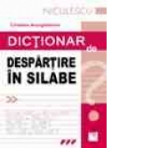 Dictionar de despartire in silabe