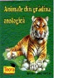 Animale din gradina zoologica (pliant color cartonat)