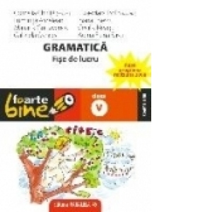 GRAMATICA - FISE DE LUCRU (itemi de evaluare) CLASA A V-A, editie 2010