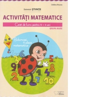 Activitati matematice. Caiet de lucru pentru 5-6 ani (Buburuzei ii place matematica). Domeniul: Stiinte