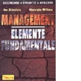 Management. Elemente fundamentale