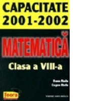 Matematica - Capacitate 2001-2002, clasa a VIII-a
