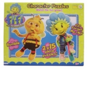 FIFI and the FLOWERTOTS - Fifi puzzle (2 x 15 piese)