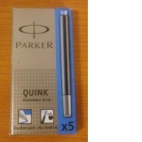 Rezerva cerneala Parker QUINK Washable Blue (X5)