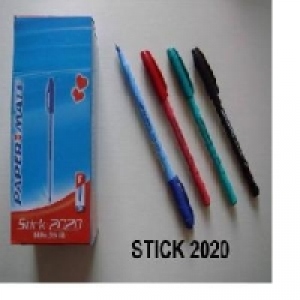 Stick 2020 - pix unica folosinta, corp plastic de culoarea pastei de scriere  - 4 culori
