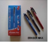 EraserMax - pix cu guma - corp plastic de culoarea pastei; cu grip si guma maxi - 3 culori