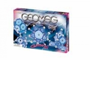 GEOMAG - Magnetic World - Glitter 80 piese (albastru)