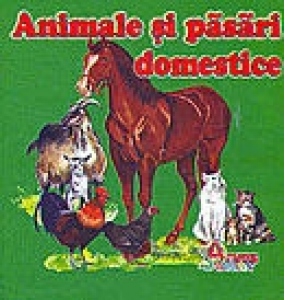 Animale si pasari domestice - pliant cartonat