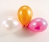 Set 8 balone mari perlate