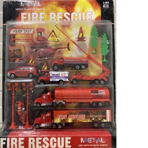 Fire rescue (Metal with plastic parts)-F79106-F79107 (3+)