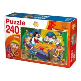 Puzzle 240 piese - Alba-ca-Zapada