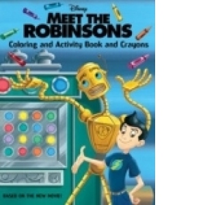 Meet The Robinsons (Coloring and Activity Book and Crayons)
