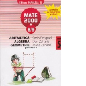 Aritmetica, algebra, geometrie - clasa a V-a, partea a II-a (semestrul 2), anul scolar 2008-2009