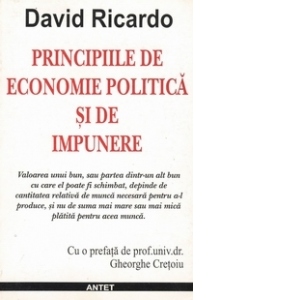 Principiile de economie politica si impunere