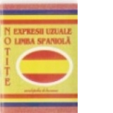 NOTITE Expresii uzuale limba spaniola