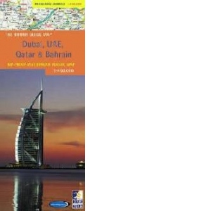 ROUGH GUIDE MAP DUBAI & THE UNITED ARAB EMIRATES,