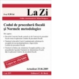 Codul de procedura fiscala si Normele metodologice (actualizat la 25.06.2009). Cod 357