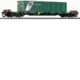 Vagon de marfa cu container LINEA MEXICANA al DR - scara TT