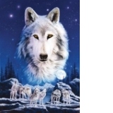 Puzzle 1500 de piese - Night of the Wolves (60 x 84 cm)