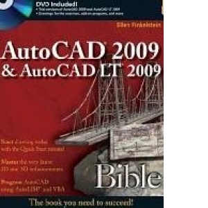 AutoCAD 2009 and AutoCAD LT 2009 Bible (Bible (Wiley)) (Paperback)