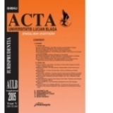 Acta Universitatis. Supliment 2005
