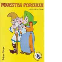 Povestea porcului - carte de colorat + poveste (format B5)