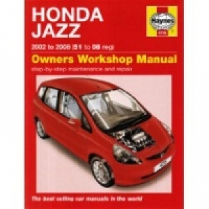 Honda Jazz 2002 to 2008 (51 to 08 reg): Owners Workshop Manual (Hardcover)