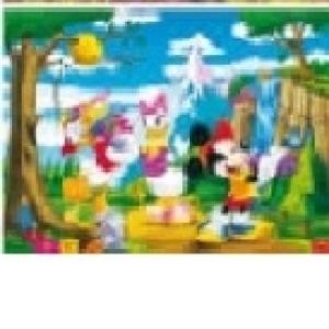 Puzzle Plan Supercolor 15 piese - Mickey Mouse