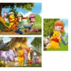 My Friends Tigger and Pooh - MAXI SuperColor Puzzle 60
