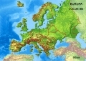 Europa - Felicitare 3D