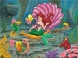 Puzzle Dino - Mica Sirena si Perle 200 piese