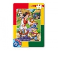 Mini Puzzle 12 Basme - Alba ca Zapada