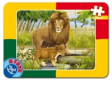 Mini 12 piese Animale - Leul