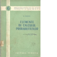 Elemente de calculul probabilitatilor