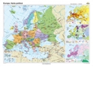 Europa. Harta politica (140 x 100 cm)