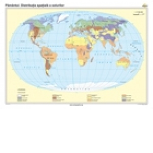 Pamantul. Distributia spatiala a solurilor (160 x 120 cm)