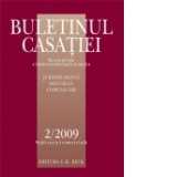 Buletinul Casatiei, Nr. 2/2009