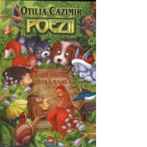 Poezii. Baba iarna intra-n sat