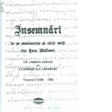 Insemnari de pe manuscrise si carti vechi din Tara Moldovei, Vol. I (1429-1750)