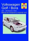 Volkswagen Golf / Bora, 2001-2003 Benzina / Diesel - Manual de intretinere si reparatii auto
