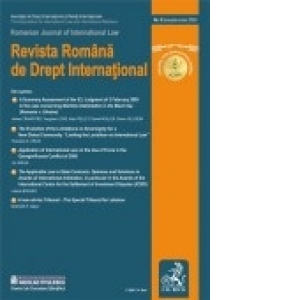Revista Romana de Drept International, Nr. 8/2009