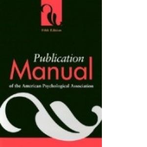 Publication Manual of the American Psychological Association (Paperback)