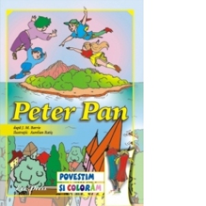 Povestim si coloram - Peter Pan