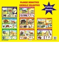 Planse didactice - Animale salbatice