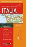 Harta rutiera Italia (Scara 1:800.000)