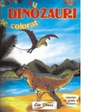 Carte de colorat cu Dinozauri - nr. 1