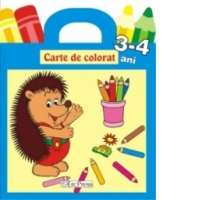 Carte de colorat  3-4 ani
